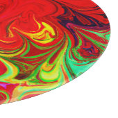 Planche À Découper Motif d'éclatement de couleur énergétique (Coin)