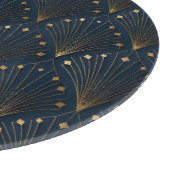 Planche À Découper Motif déco bleu et or (Coin)