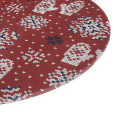 Planche À Découper Motif décoratif de Noël d'hiver (Coin)