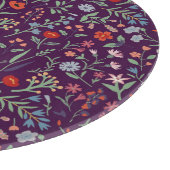 Planche À Découper Motif décorative fleurie sans couture. (Coin)