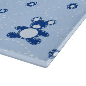 Planche À Découper Motif d'édredon de bébé (Coin)