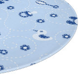 Planche À Découper Motif d'édredon de bébé (Coin)
