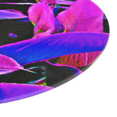 Planche À Découper Motif d'élégance de feuillage radiant (Coin)