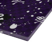 Planche À Découper Motif d'Emo de couleur foncée avec la peinture (Coin)