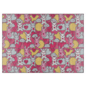 Planche À Découper Motif d'enfant de Kawaii avec des griffonnages (Devant)