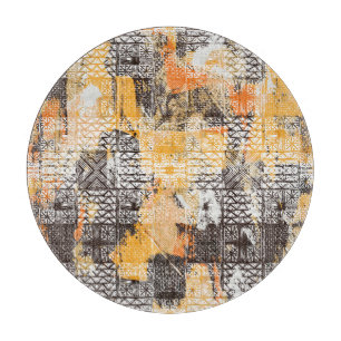 Planche À Découper Motif déprimé de la tribu Boho géométrique