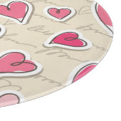 Planche À Découper Motif des coeurs (Coin)