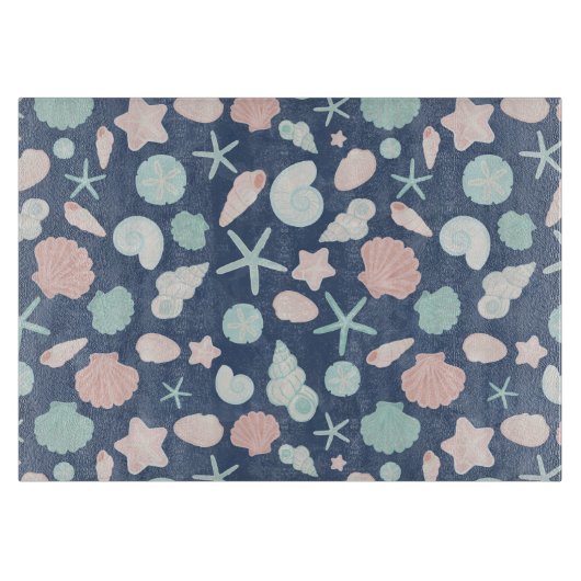 Planche À Découper motif des coquillages (Devant)