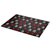 Planche À Découper Motif des crânes d'effroi (Coin)