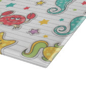 Planche À Découper motif des créatures de mer (Coin)