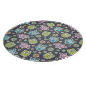 Planche À Découper motif des hiboux de bande dessinée (Coin)