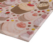 Planche À Découper Motif des petits gâteaux de célébration (Coin)