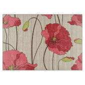 Planche À Découper Motif des Poppies rétro (Devant)