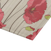 Planche À Découper Motif des Poppies rétro (Coin)