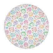 Planche À Découper motif des sourires (Devant)