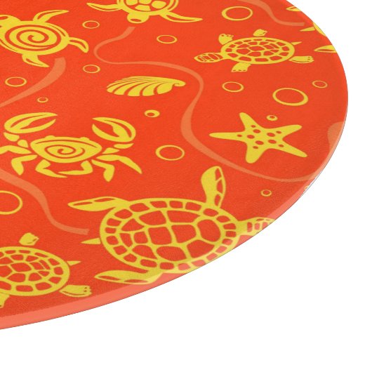 Planche À Découper Motif des tortues (Coin)