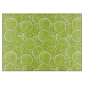 Planche À Découper Motif des tranches vertes de chaux (Devant)