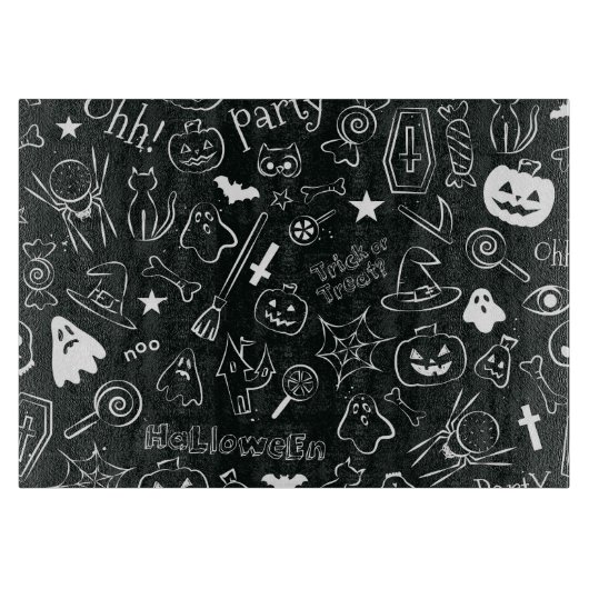 Planche À Découper Motif d'Halloween (Devant)