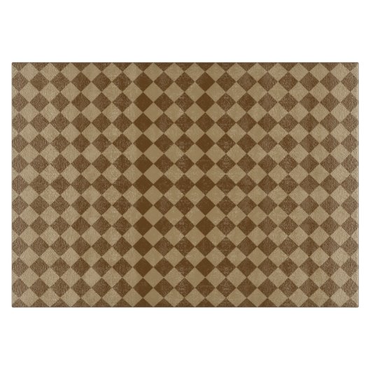 Planche À Découper Motif diamant combiné Brown par STaylor (Devant)