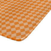 Planche À Découper Motif diamant Orange Checker (Coin)