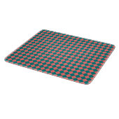 Planche À Découper Motif diamant rose Cyan Checker (Coin)