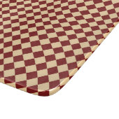 Planche À Découper Motif diamant rouge jaune Checker (Coin)
