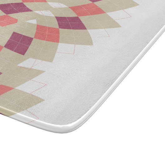 Planche À Découper Motif Diamond Swirl (Coin)