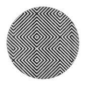 Planche À Découper motif d'illusion Carré 3d (Devant)