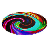 Planche À Découper Motif d'Imaginaire Spiral Vibrant (Coin)