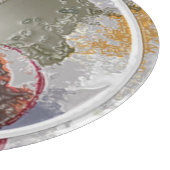 Planche À Découper Motif Dimensionnel Fruit (Coin)