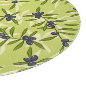 Planche À Découper Motif d'olive (Coin)