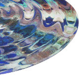 Planche À Découper Motif d'ondulation d'élément de l'EAU (Coin)