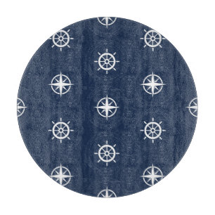 Planche À Découper Motif d'outils maritimes