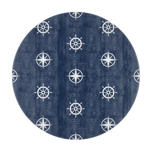 Planche À Découper Motif d'outils maritimes (Devant)