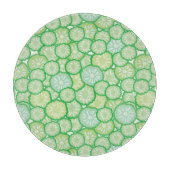 Planche À Découper Motif drôle de concombre (Devant)