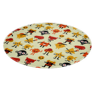 Planche À Découper Motif drôle de monstres