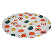 Planche À Découper Motif du cercle de points de jeu (Coin)