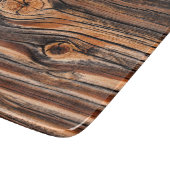 Planche À Découper Motif du grain de bois (Coin)