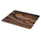 Planche À Découper Motif du grain de bois (Coin)