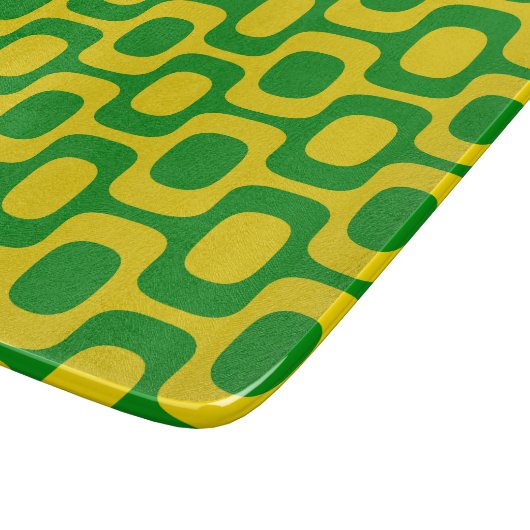 Planche À Découper Motif du trottoir d'Ipanema, Motif de plage, Brési (Coin)