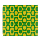 Planche À Découper Motif du trottoir d'Ipanema, Motif de plage, Brési (Devant)