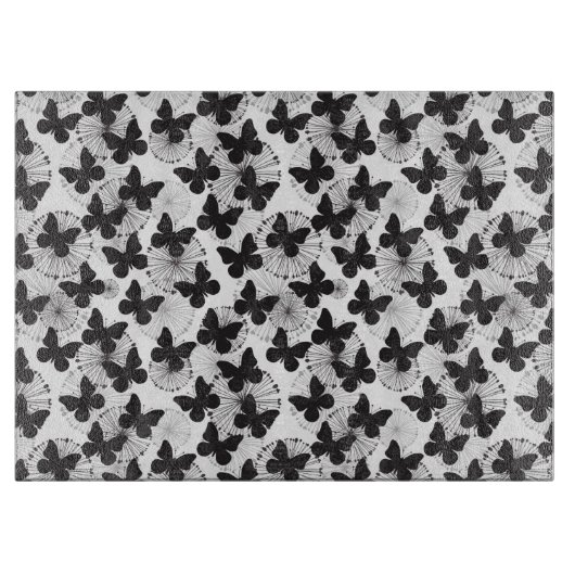 Planche À Découper motif d'un papillon (Devant)