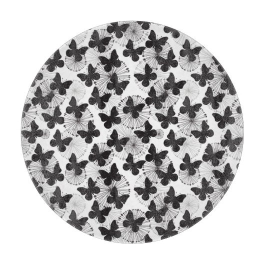 Planche À Découper motif d'un papillon (Devant)