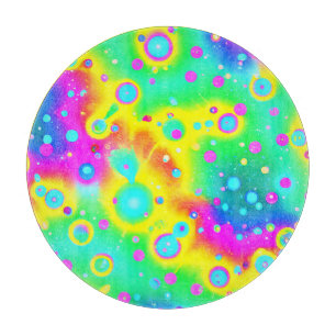 Planche À Découper Motif dynamique Neon Blaze