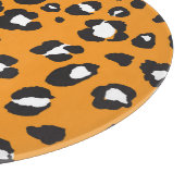 Planche À Découper Motif Empreinte de léopard classique (Coin)