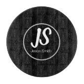 Planche À Découper Motif en acier brillant (Devant)