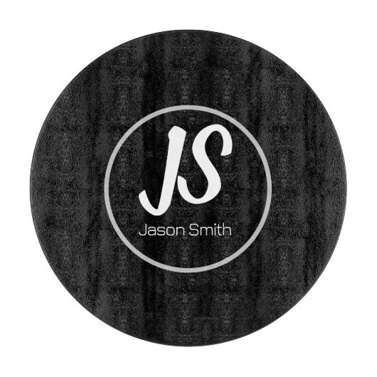 Planche À Découper Motif en acier brillant (Devant)