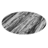 Planche À Découper Motif en bois de chauffe - noir, blanc et gris (Coin)