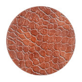 Planche À Découper Motif en cuir (Devant)