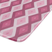 Planche À Découper Motif en diamant rose (Coin)